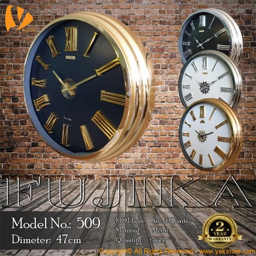 fujika-metal-wall-clock-509-b